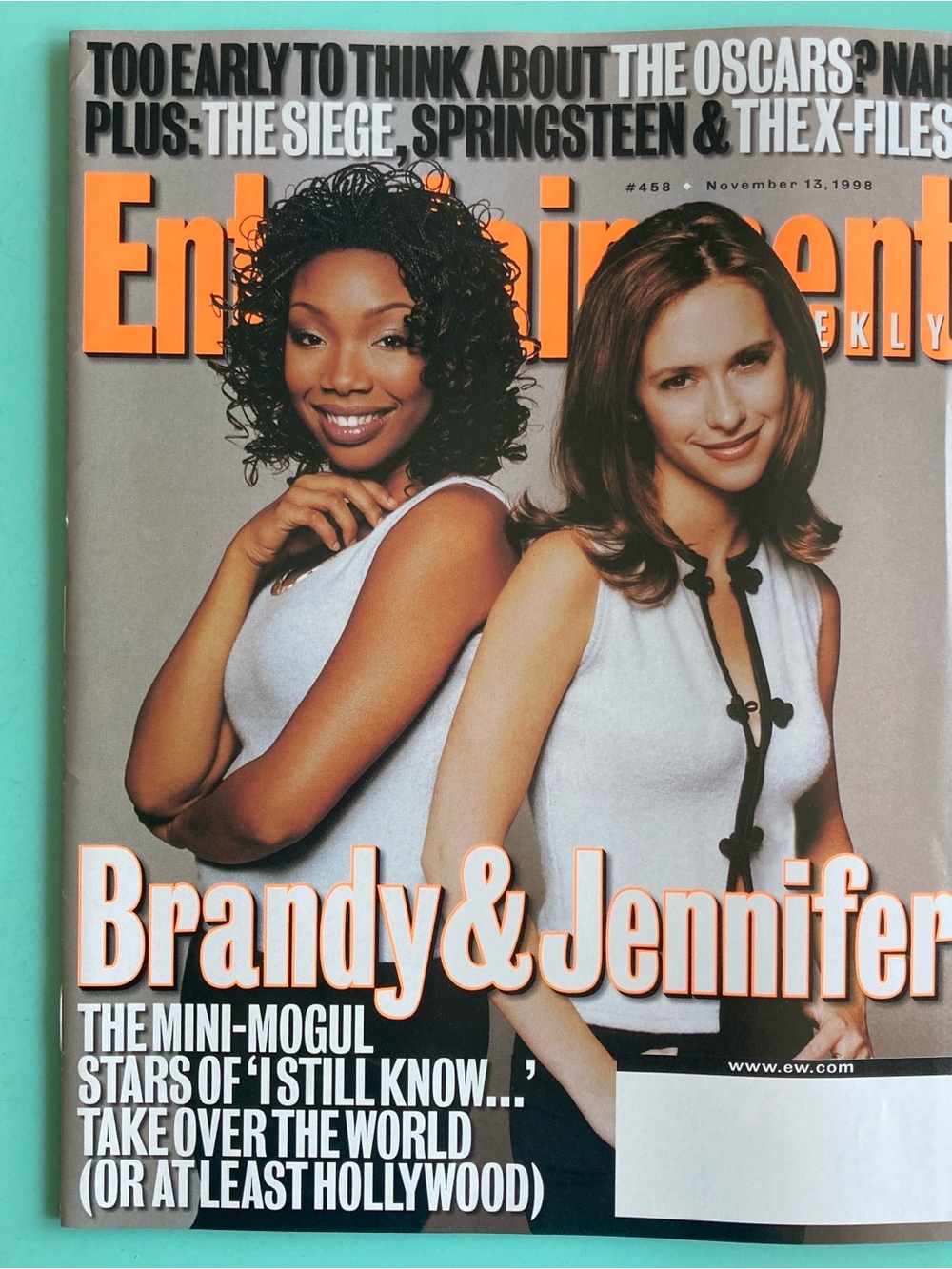 Entertainment Weekly Magazine Jennifer Love Hewitt Brandy November 13 1998 Label